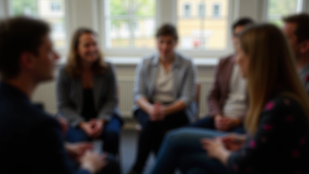 Workshop participants in discussion